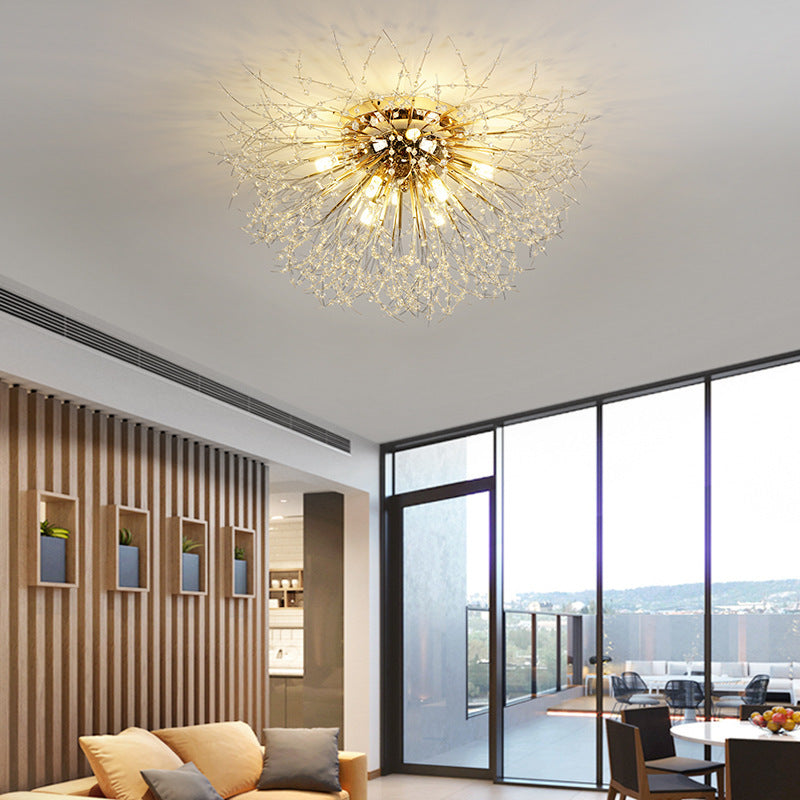 Lirex Vintage Pendant Light Dandelion firework-Neutral Decor