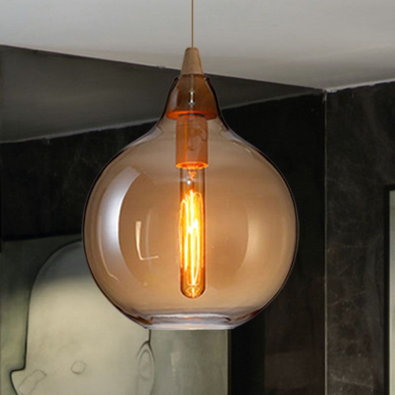 Sorvex Pendant Light Amber Glass-Neutral Decor