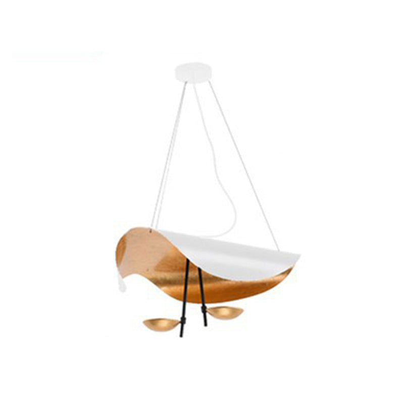 Maleres Pendant Light 3 Colour, Gold Foil Pendant Lights