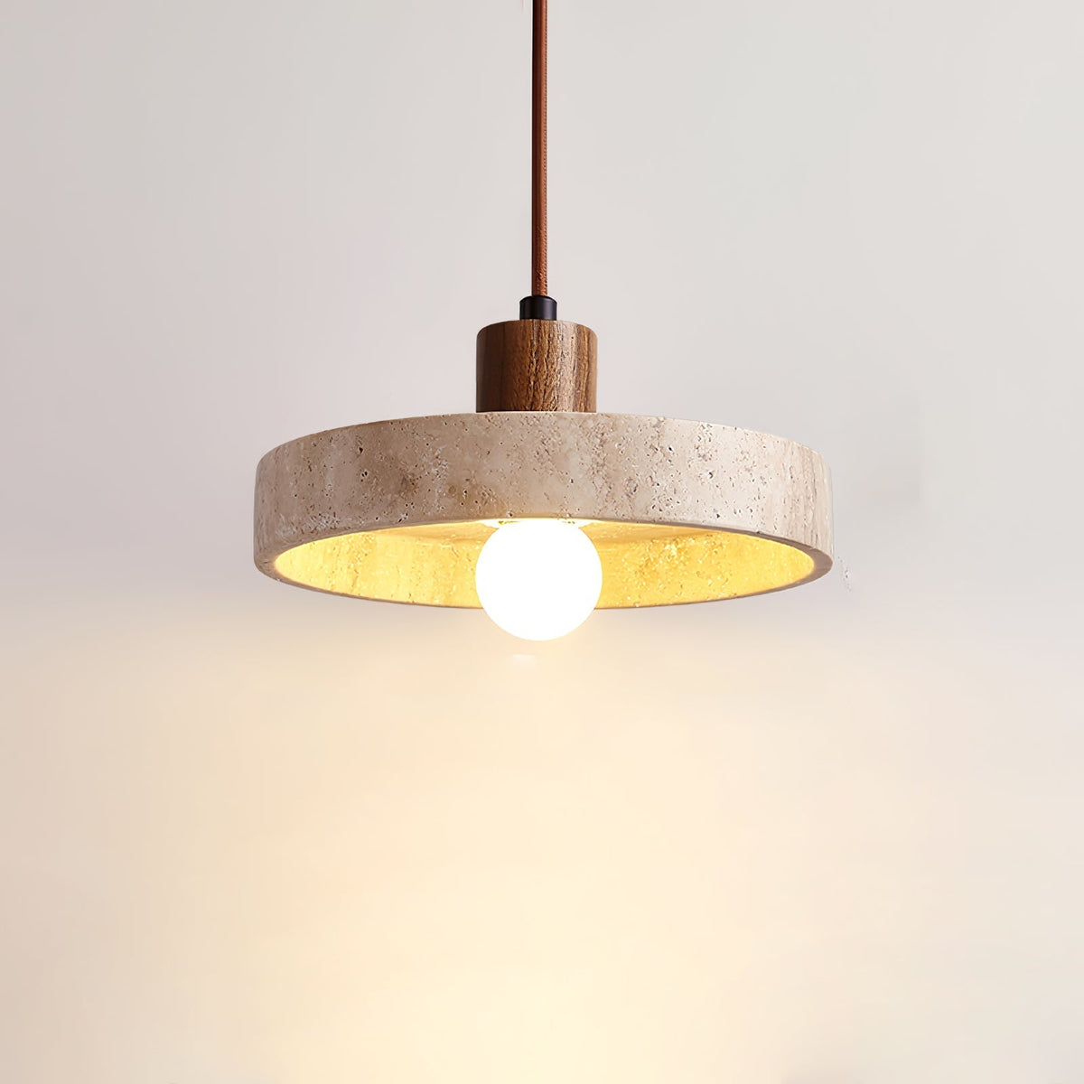 Evvynor Travertine Pendant Light