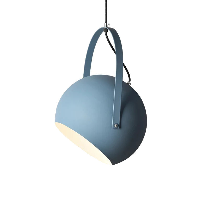 Gukugod Colorful Art Deco Pendant Light, Spherical, Bedroom