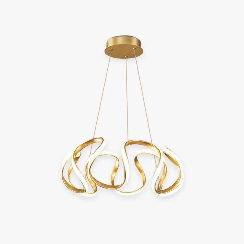 Evren Modern Irregular Flower Pendant Light, 3 Colors-Neutral Decor