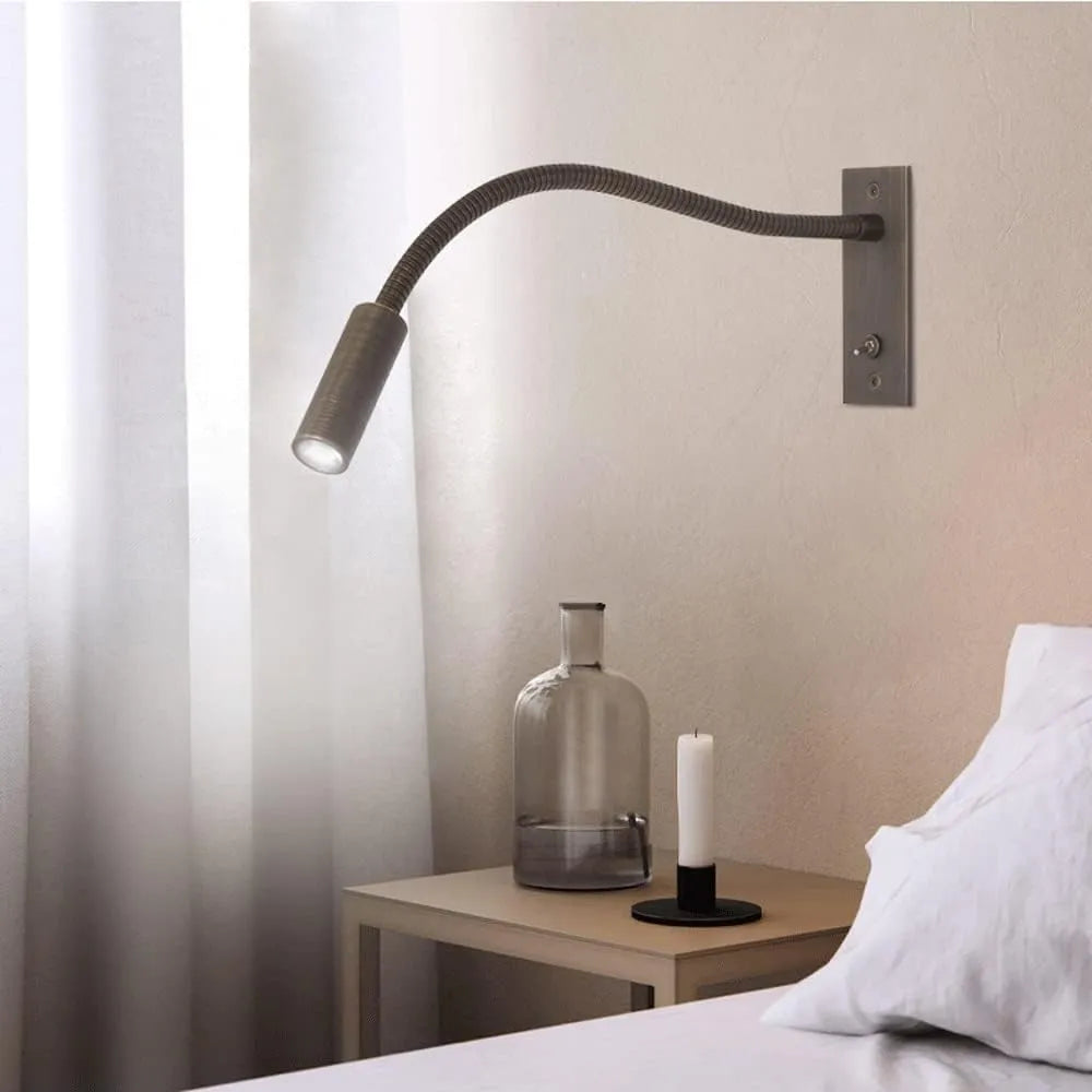 Ray Wall Lamp Minimalist Reading Adjustable Spotlight-Neutral Decor