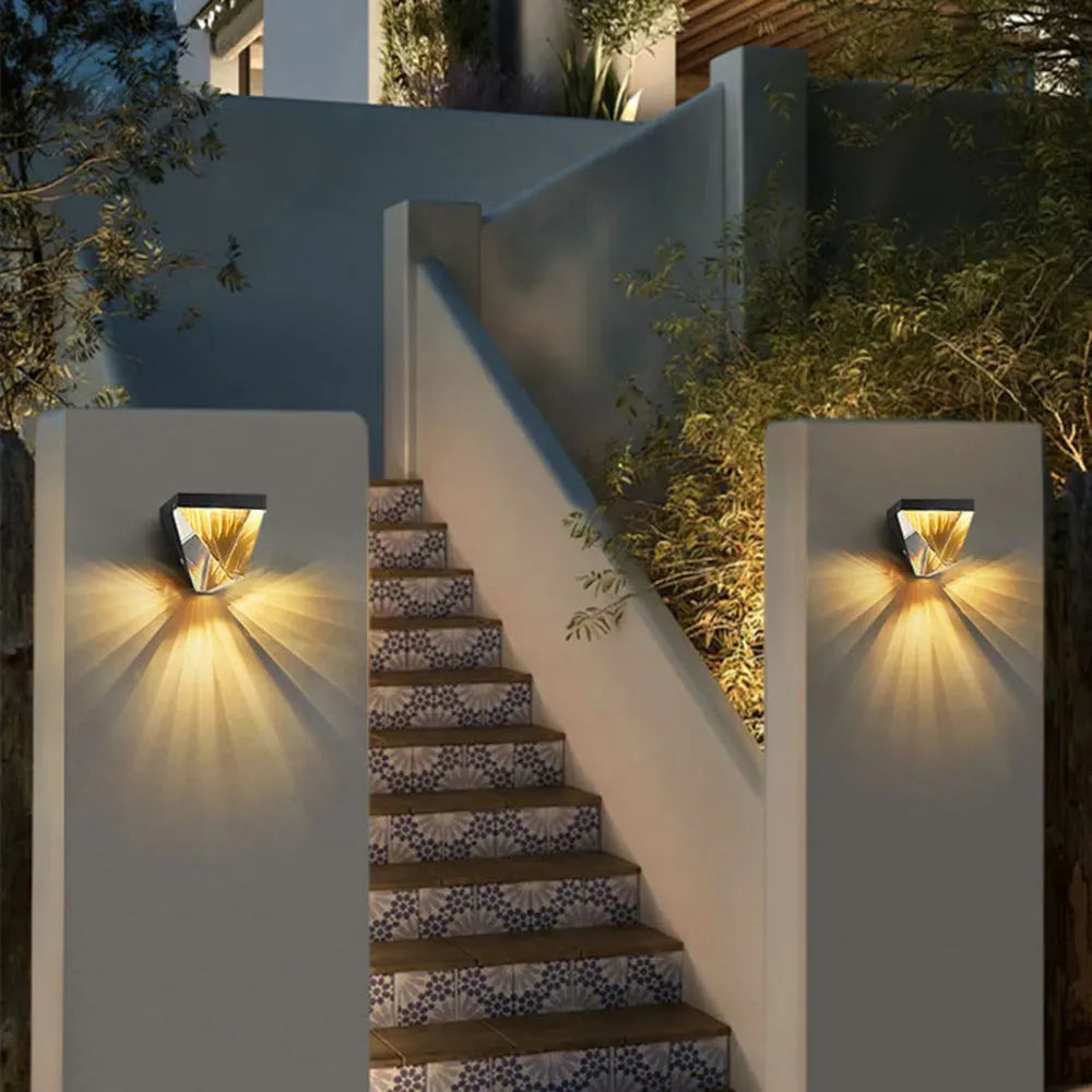 Norevia Wall Lamp Waterproof Diamond /Crystal Outdoor-Neutral Decor