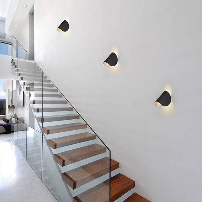 Kio LED Wall Reading Lamp 360° Rotatable, Bedside & Living Room-Neutral Decor