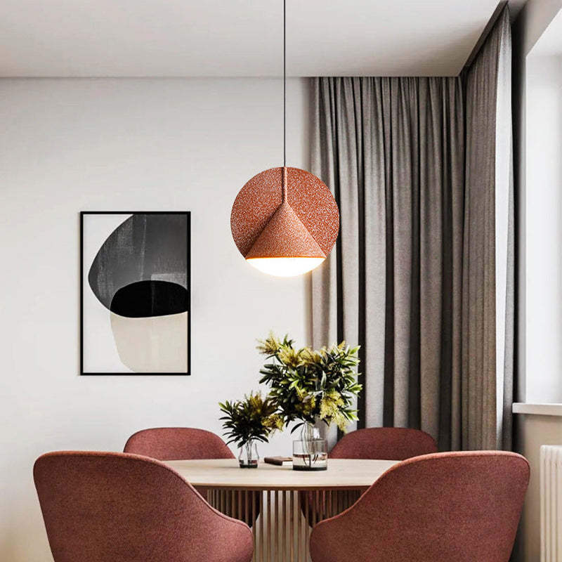 Putudot Modern LED Colorful Shade Hanging Pendant Light
