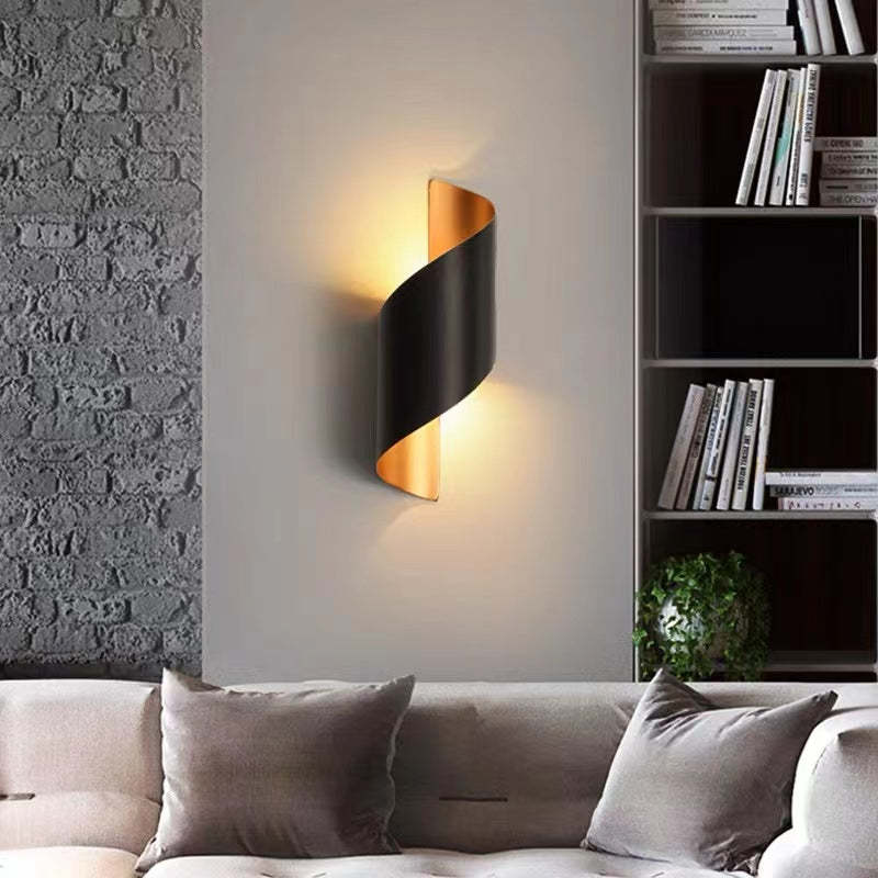 Marqen Wall Lamp Modern Conch Shape Spiral Outdoor-Neutral Decor