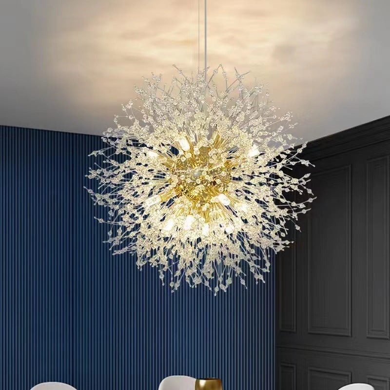 Lirex Vintage Pendant Light Dandelion firework-Neutral Decor