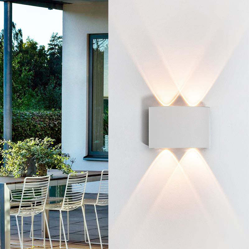 Nirex Wall Lamp Modern Rectangular Outdoor Water-wave-Neutral Decor