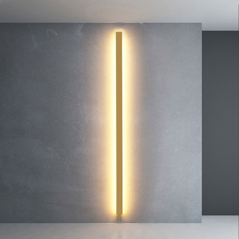 Arveno Wall Lamp Minimalist Linear Gold/Black/White-Neutral Decor