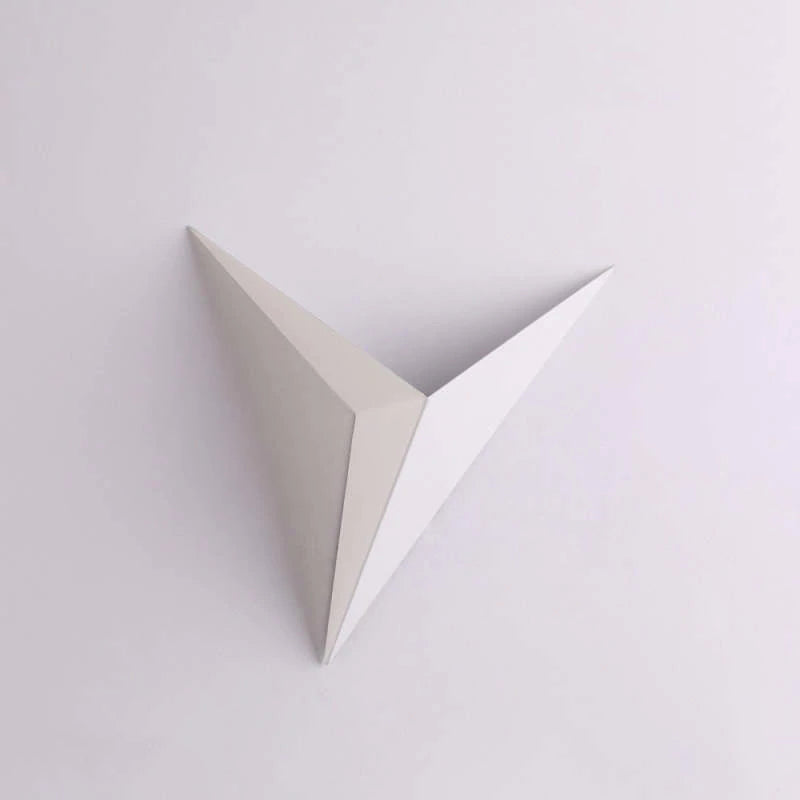 Meri Modern LED Wall lamps for Bedroom, Triangle-Neutral Decor