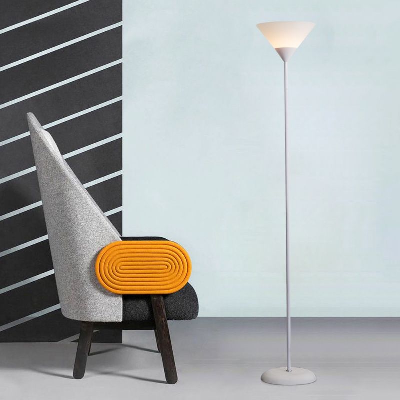 Zatenim Modern Cup Floor Lamp, Multi Colors, Metal/