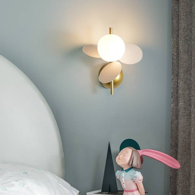 Hupudil Petal Wall Lamp for Children's Room, 2 Colour