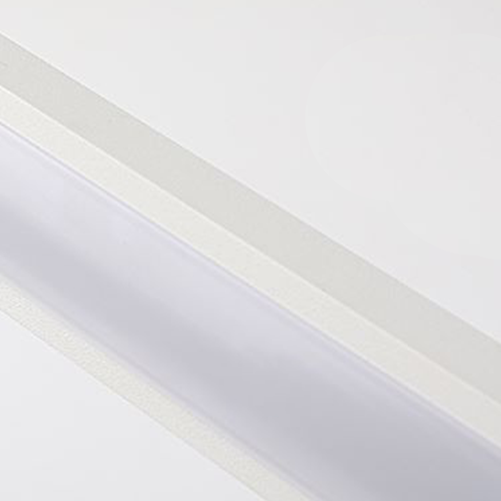 Dovaror Nordic LinearMetal Mirror Front Vanity Wall Lamp, White