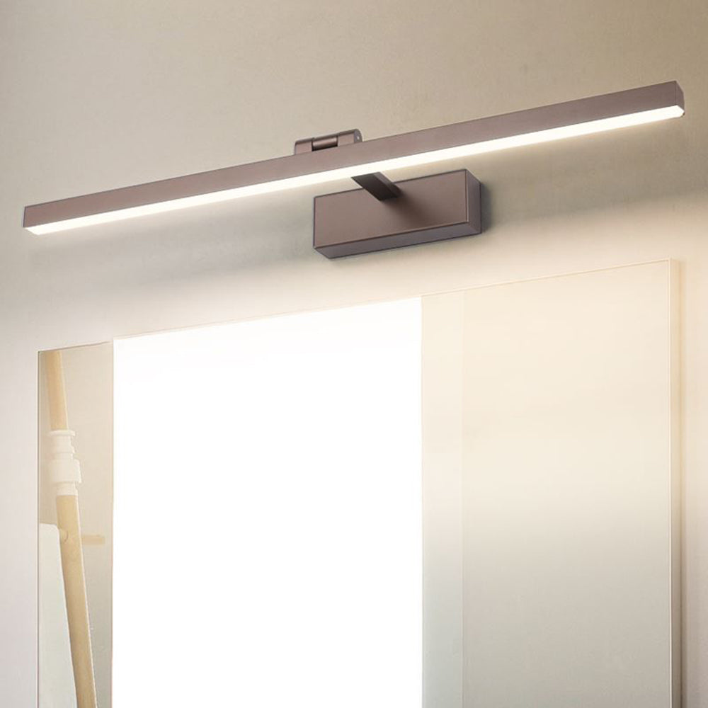Comaped LED Rotatable Mirror Front Vanity Wall Lamp, Metal, Bathroom