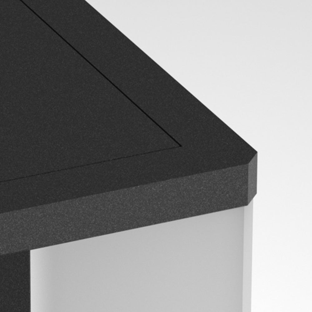 Nupekot Modern Square Metal Outdoor Light Post