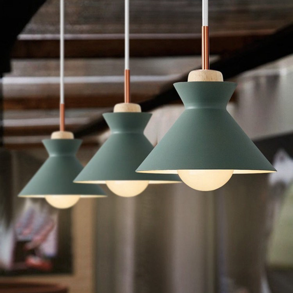 Sokapos Geometric Colorful Pendant Light, Metal, Kitchen Island