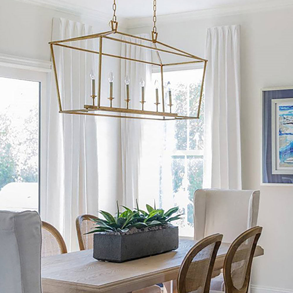 Calanir Vintage Design Metal LED Pendant Light Living Room/Restaurant