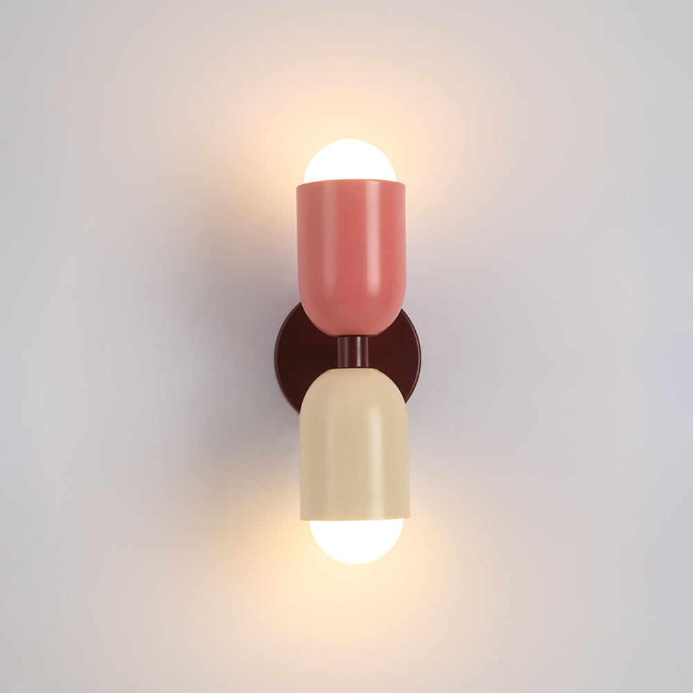 Surix Double-Headed Colorful Wall Lamp-Neutral Decor