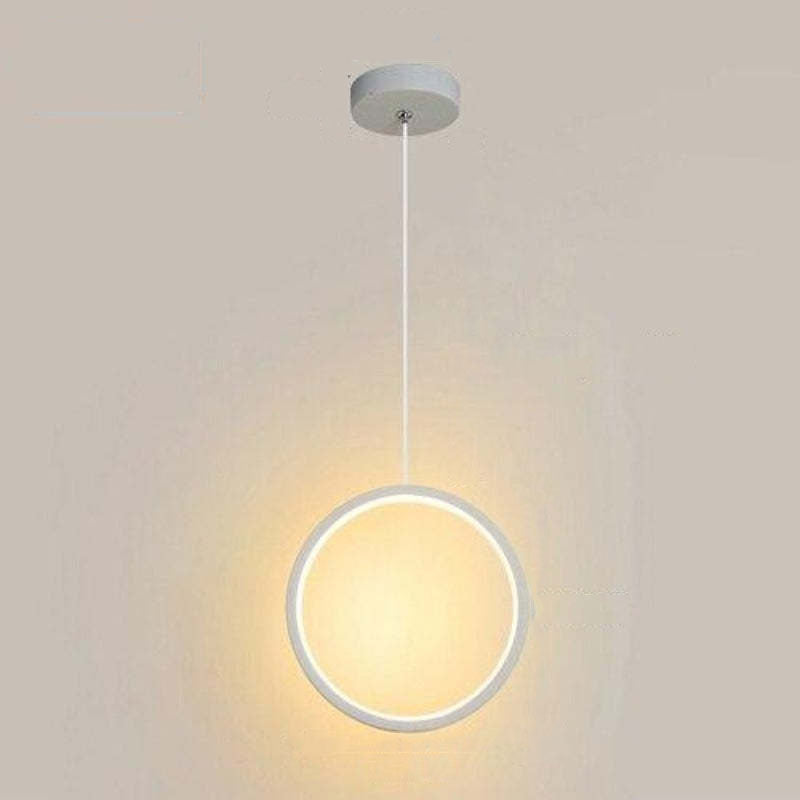 Kori Modern LED Pendant Light Black/White Living Room-Neutral Decor
