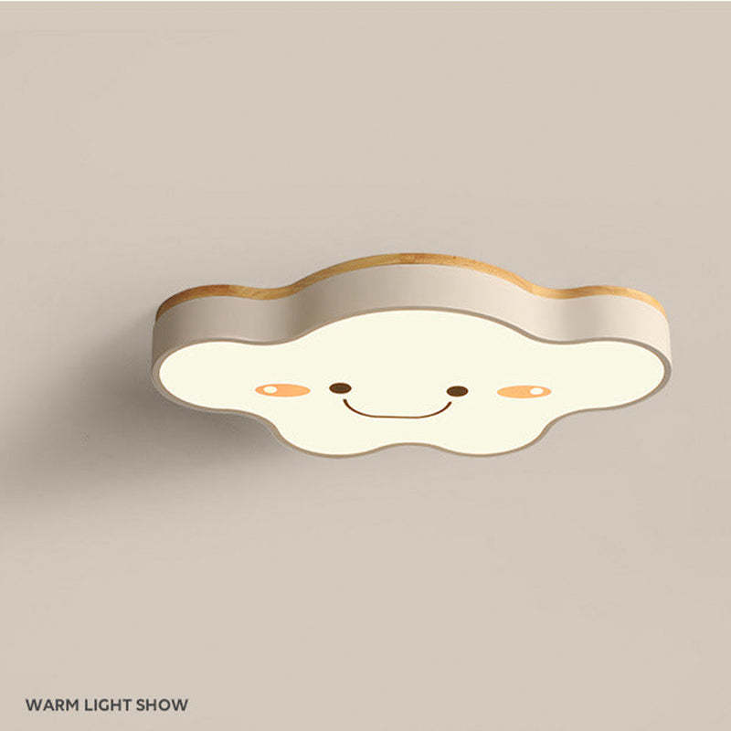 Jidopar Creative Art Cloud LED Ceiling Light for Kids Room
