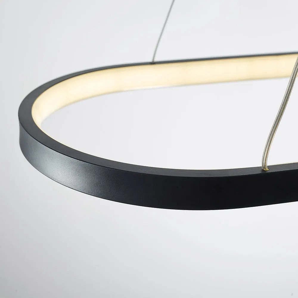 Avenor Minimalist Oval Interior Hanging Pendant Light-Neutral Decor