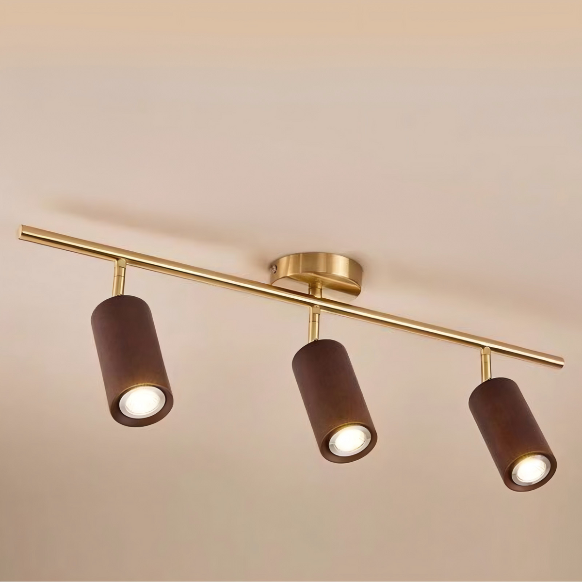 Elvarena Wooden LED Track Light