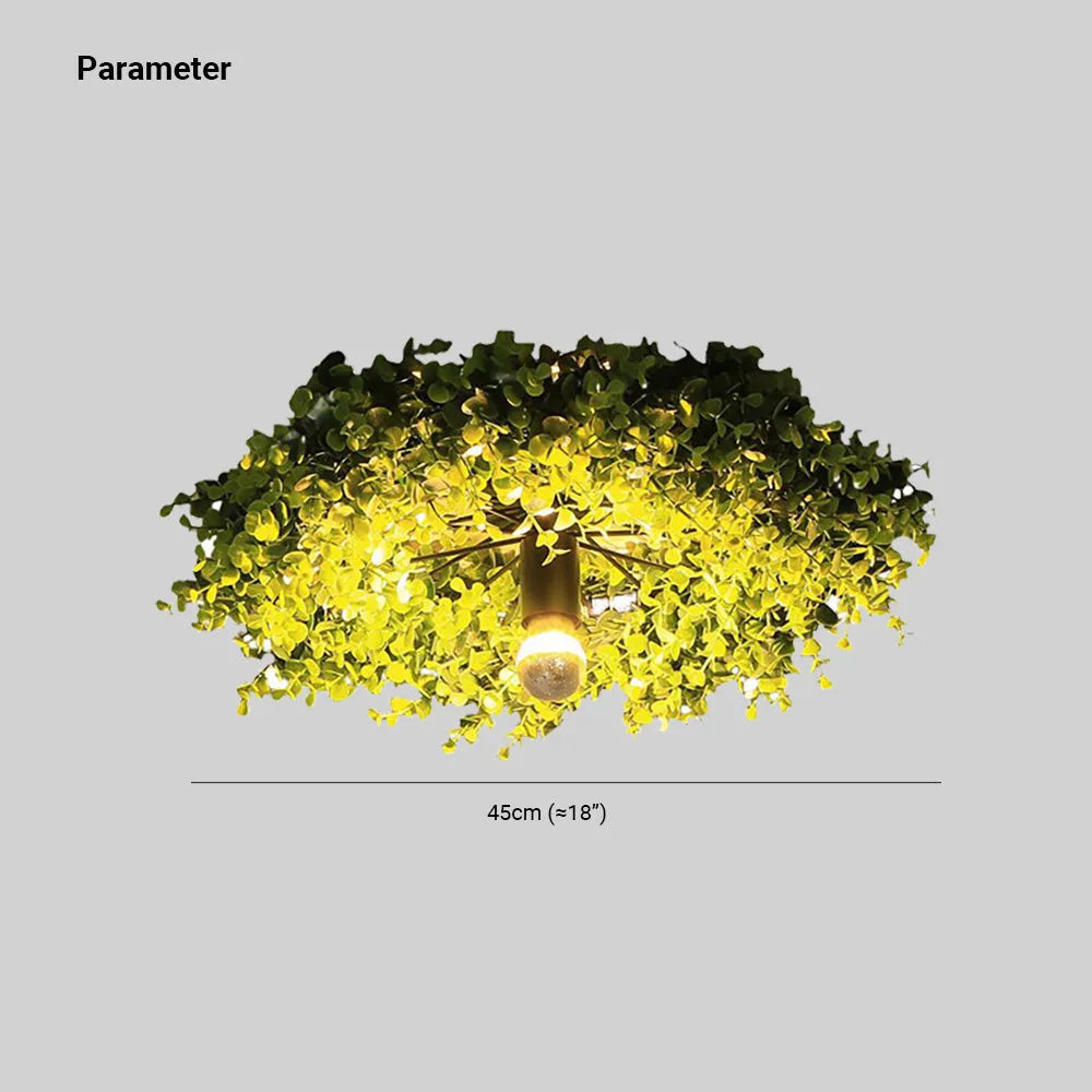 Valtro Ceiling Light Plant Greenery Flush-Neutral Decor