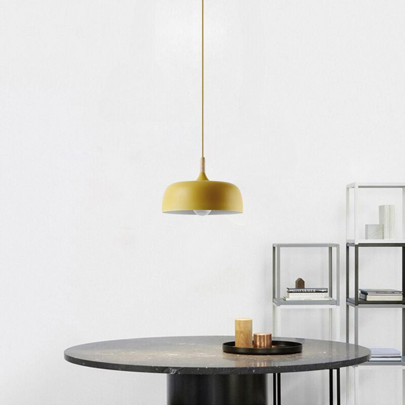 Fedilame Modern Pendant Light Dome Macaron Dining Room