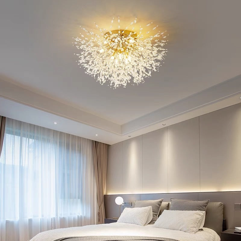 Lirex Vintage Pendant Light Dandelion firework-Neutral Decor