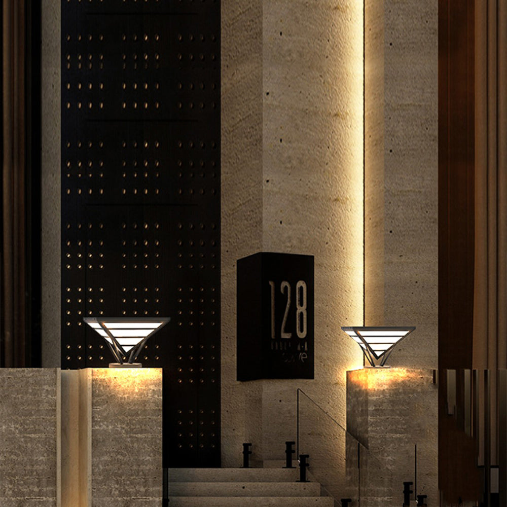 Vonugis Modern Diamond Metal Outdoor Landscape Pathway Light