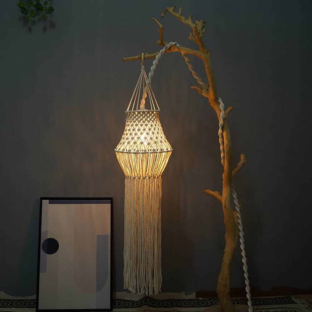 Dasemel Pendant Light, 7 Style, Cotton Rope