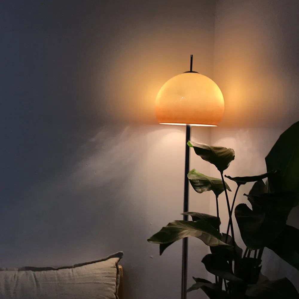 Duvatus Sunset Dome Glass Floor Lamp