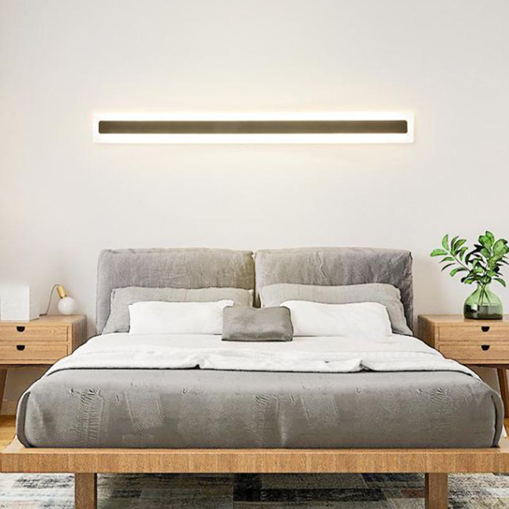Dekopon Minimalist Linear Metal/ Wall Lamp, Bathroom