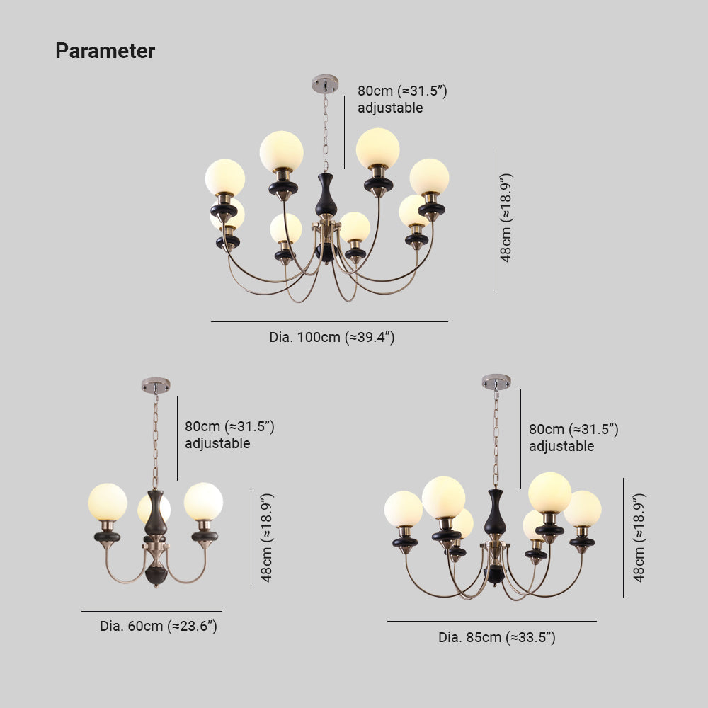 Jurumem Modern Luxury Decorative LED Chandelier Gold Metal Living Room