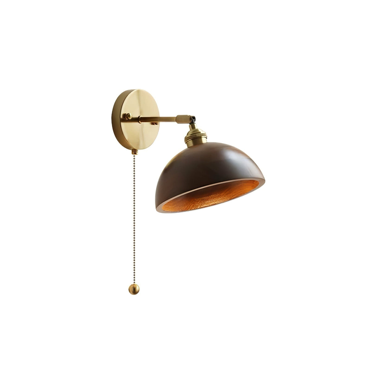 Kusekam Vintage Pull Chain Switch Wall Lamp