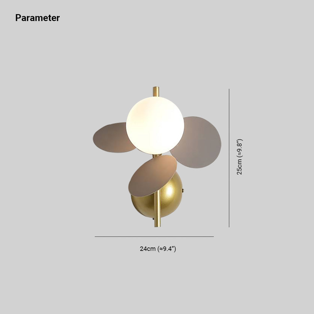 Hupudil Petal Wall Lamp for Children's Room, 2 Colour