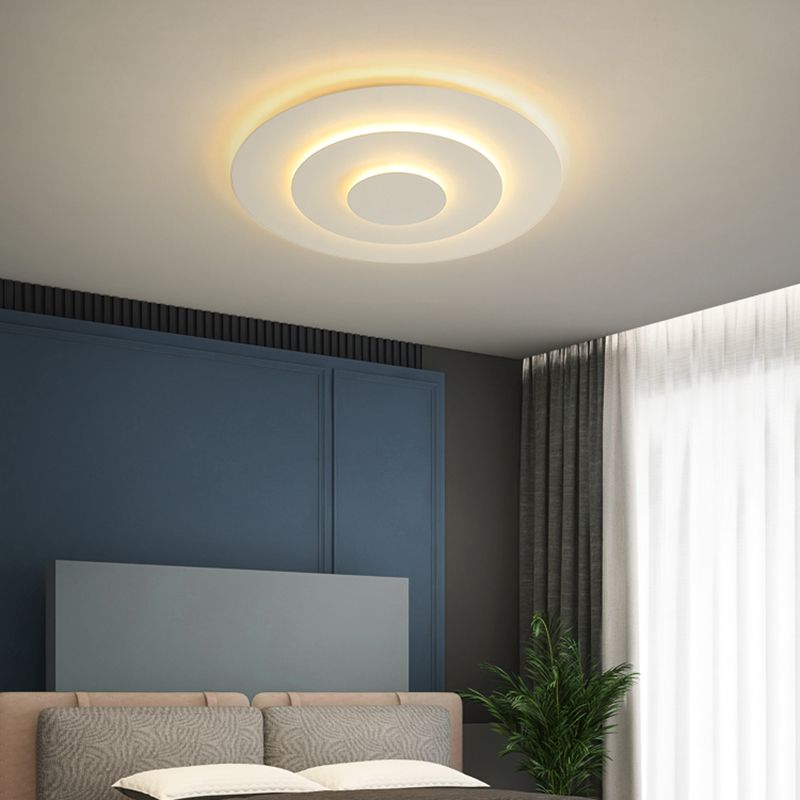 Marvion Ceiling Light White Floral Contemporary-Neutral Decor