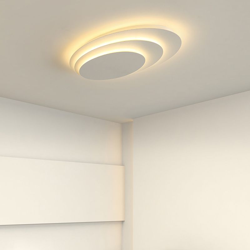 Marvion Ceiling Light White Floral Contemporary-Neutral Decor