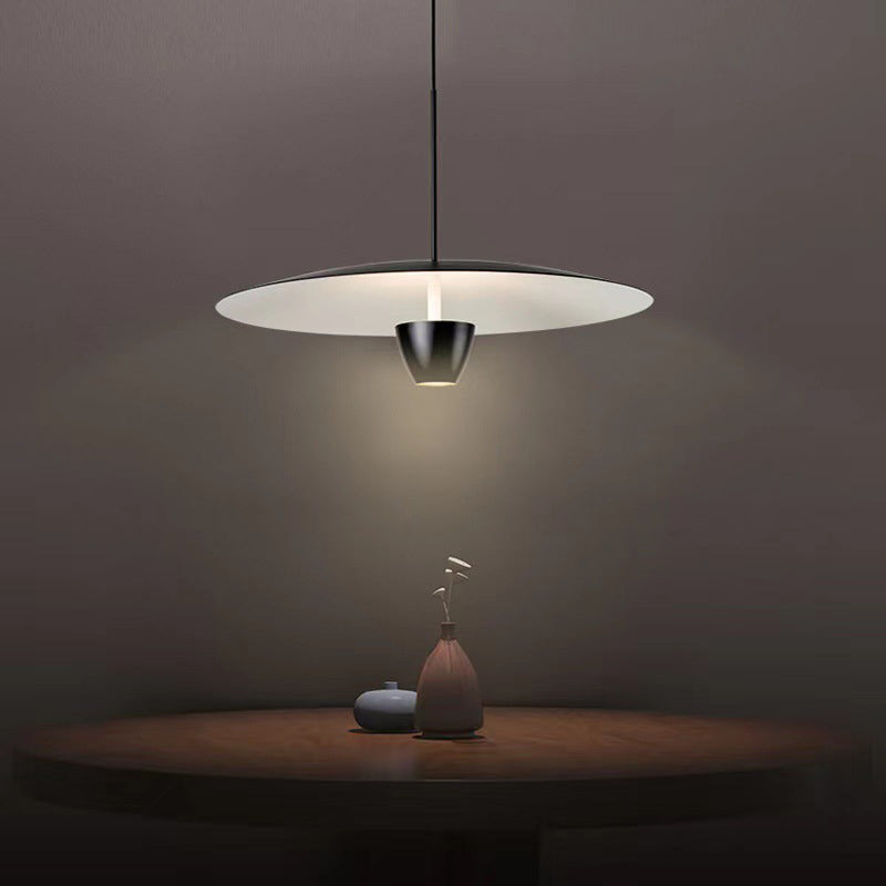 Pimuril Modern Nordic Cluster Pendant Light, Black Hat Shape