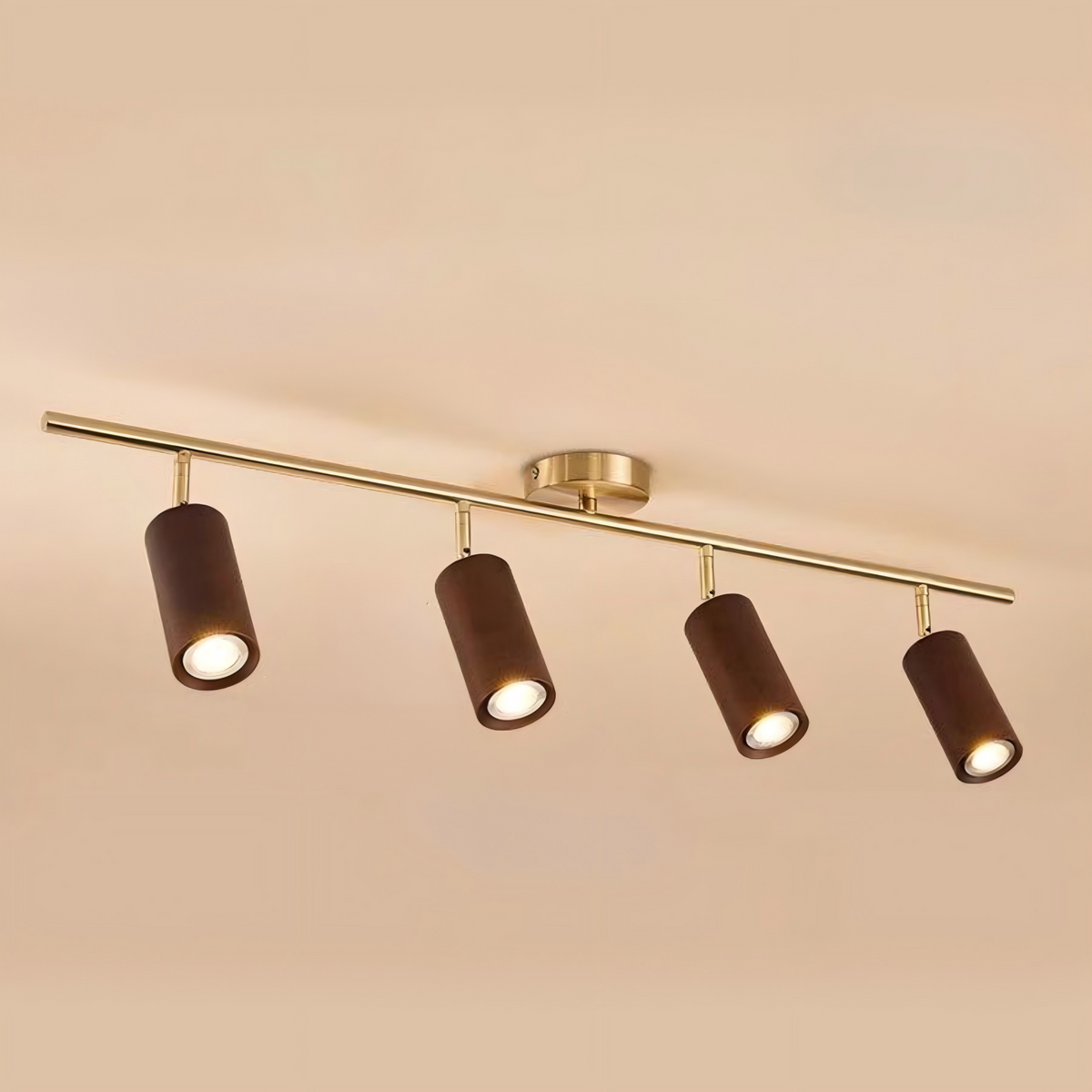 Elvarena Wooden LED Track Light