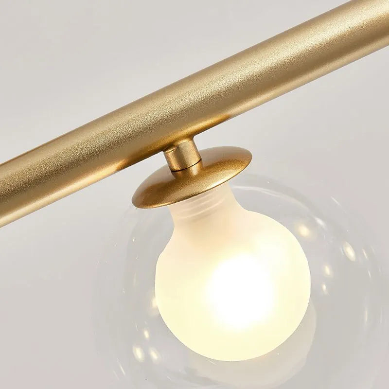 Lumirel Pendant Light Linear Bubble Glass-Neutral Decor