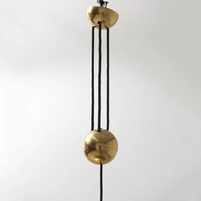 Kiren Minimalist Pendant Light, Gold-Neutral Decor