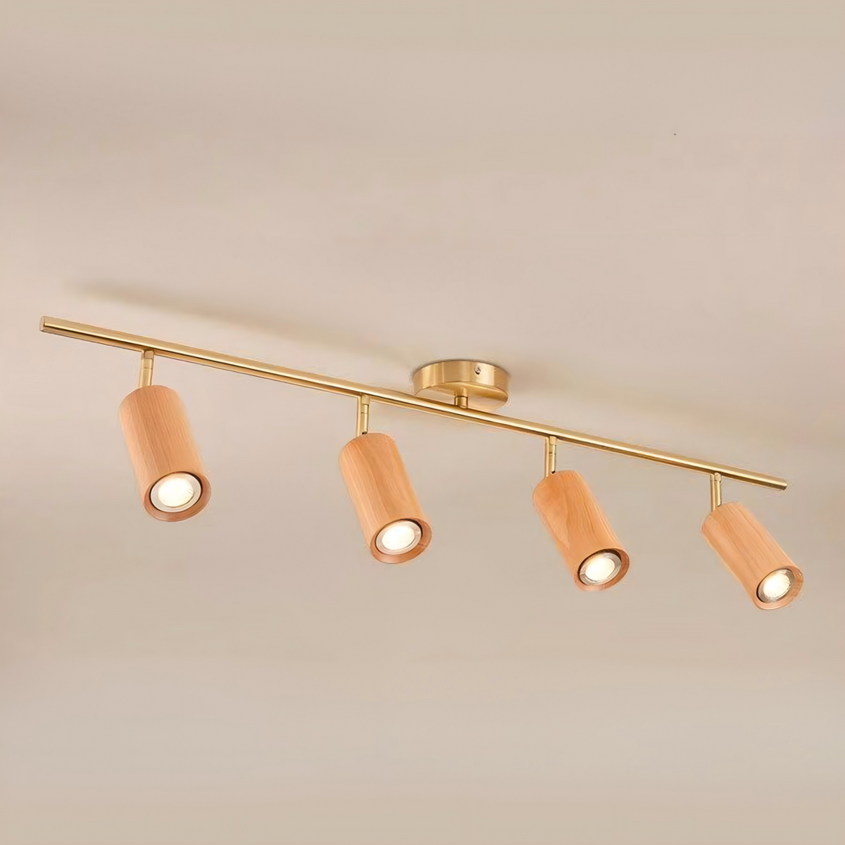 Elvarena Wooden LED Track Light