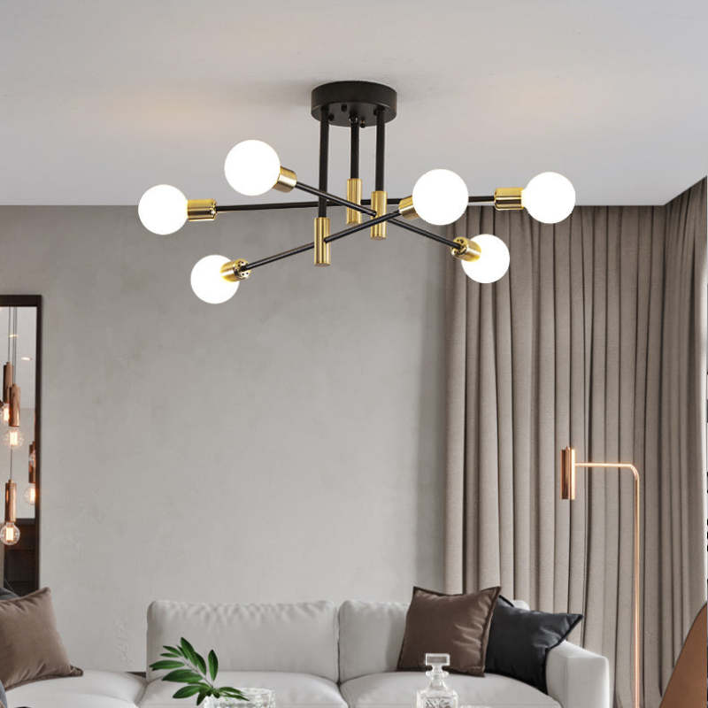 Bori Retro Satellite Shape Ceiling Light-Neutral Decor
