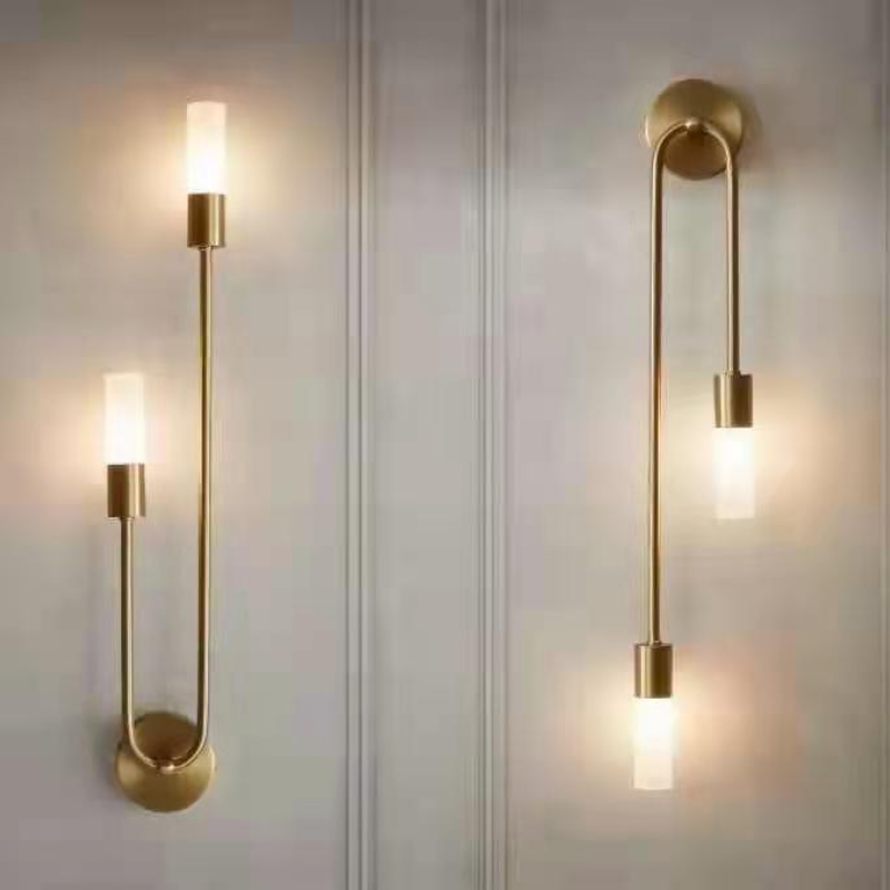 Nexor Modern Wall Sconce for Bedeside Gold 2 PCS-Neutral Decor