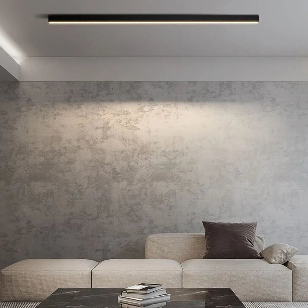 Velmio Ceiling Light/Wall Light Linear Black-Neutral Decor