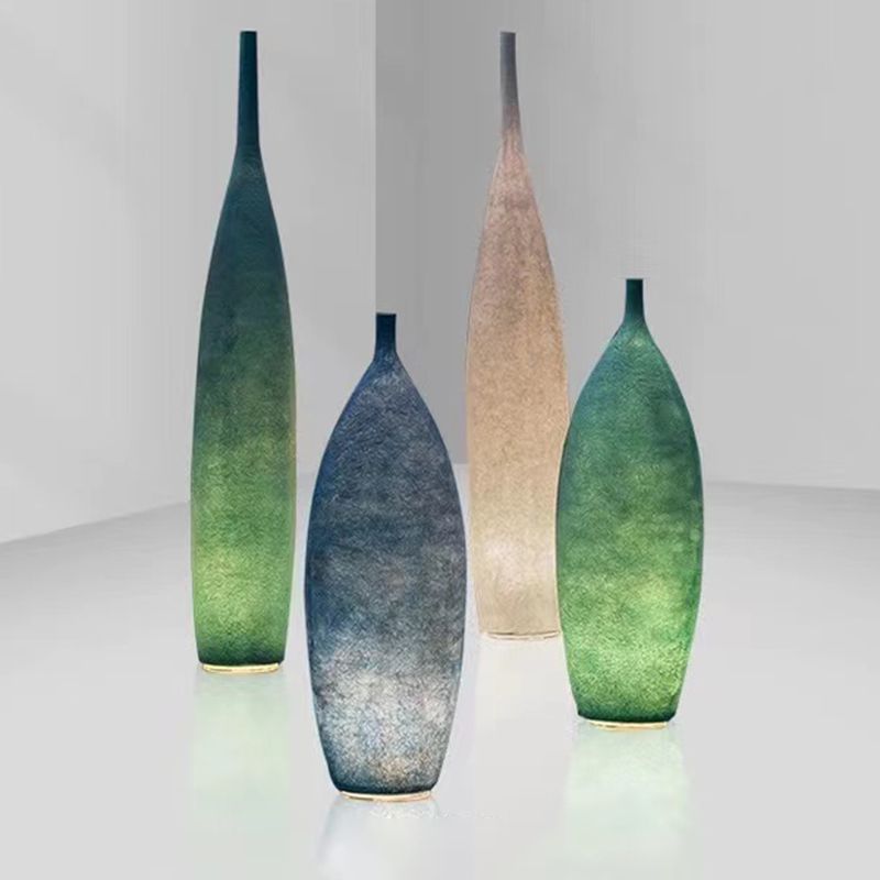 Vipeben Creative Bottle Resin Floor Lamp, Multi Colors, Hotel