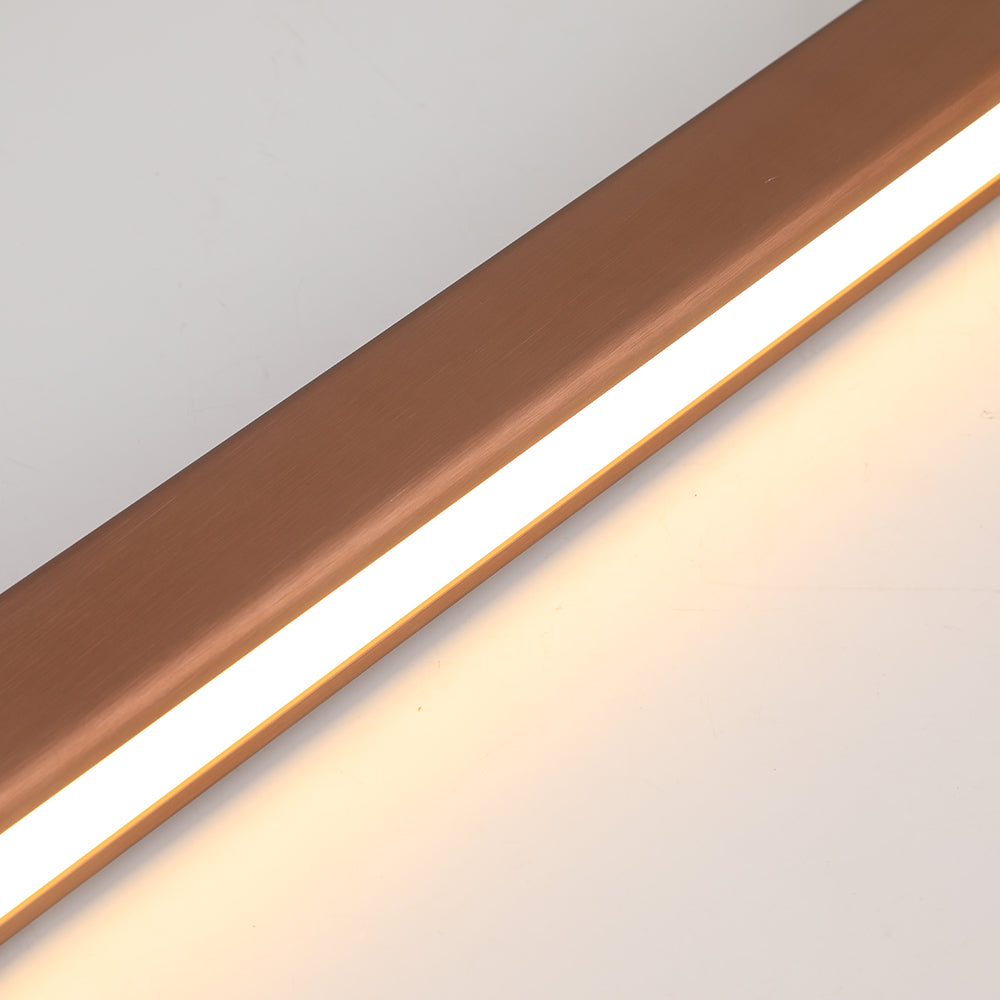 Lerin Modern Linear LED Pendant Light Black/Brown-Neutral Decor