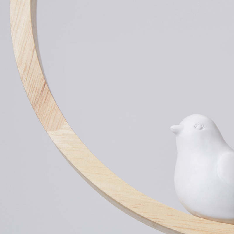 Tudamun Wood Bird Aisle Pendant Light Porch Light